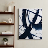"Quietly Alive" - Art Print in Night by Roann Mathias - In a Room