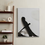 "Playful inks" - Art Print in black and white by Svitlana Martynjuk - In a Room