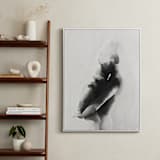 "mother embrace" - Art Print in Black by Kate Ahn - In a Room