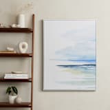 "Muse Triptych (left)" - Art Print in sea by Roberta Hoiness Art - In a Room