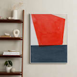 "Dippin In" - Art Print in White by Celeste Duffy - In a Room