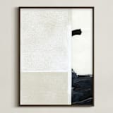"Construct 9 " - Art Print in Neutrals by Ashleigh Ninos - Framed