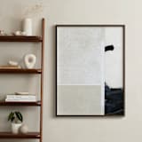 "Construct 9 " - Art Print in Neutrals by Ashleigh Ninos - In a Room