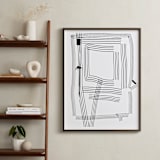 "Path of Life" - Art Print in Blackest Ink by Kisco Print Shop - In a Room