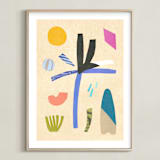 "over the ocean" - Art Print in Beach by Sumak Studio - Framed