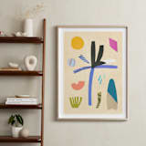 "over the ocean" - Art Print in Beach by Sumak Studio - In a Room