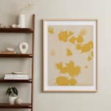 "Botanica 1" - Art Print in Amber by Kamala Nahas - In a Room