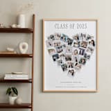 "Heart Snapshot for Grads: Framed Photo" - Framed Photo in White by Minted - In a Room
