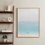 "Island Time 2" - Art Print in Sea by Lindsay Madden - In a Room