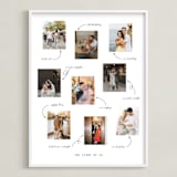 "The Story of Us" - Framed Photo in Snow by Ester Bernaldo de Quiros - Framed