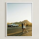 "The Big Picture: Portrait Framed Photo" - Framed Photo in White by Minted - Framed