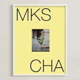 "Contemporary Color: Framed Photo" - Framed Photo in Sunshine by Minted - Framed