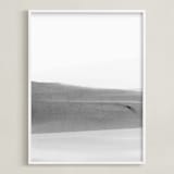 "Forecast" - Art Print in Black & White by Ashleigh Ninos - Framed
