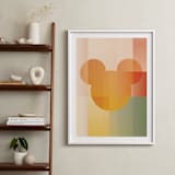 "Gradient Silhouette" - Art Print in Sunset by Baumbirdy - In a Room
