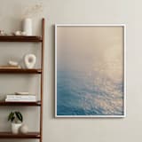 "light dance" - Art Print in Teal by Courtney Crane - In a Room