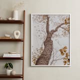 "Be Still I" - Art Print in Autumn by Robin Ott - In a Room