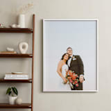 "The Big Picture: Valentine's Framed Photo" - Framed Photo in White by Minted - In a Room