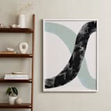 "Alternatives" - Art Print in Classic Mint by Bethania Lima - In a Room