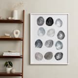 "Rinse and Repeat" - Art Print in Slate by Susie Allen - In a Room