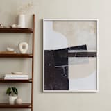 "Last Tuesday" - Art Print in Sand by Jennifer Daily - In a Room