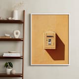 "La Poste" - Art Print in Bright Yellow by lulu and isabelle - In a Room