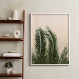"Tropical Palm Tree" - Art Print in Golden by Wilder California - In a Room