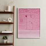"The Pink Door" - Art Print in Pink by Jenna Gibson - In a Room
