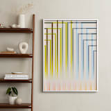 "Meeting Place" - Art Print in Olive by Jen Florentine - In a Room