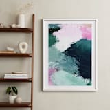 "Vivid Splash" - Art Print in Ocean by Melanie Severin - In a Room