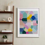 "Safe as houses" - Art Print in peach by raven erebus - In a Room