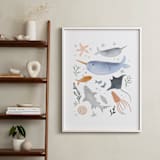 "Sea Life" - Art Print in Ocean by Hannah Williams - In a Room