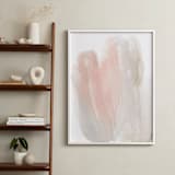 "Randomness" - Art Print in dusty peach by Helen Halik - In a Room