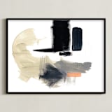 "Untitled 2" - Art Print in Black by Jaime Derringer - Framed