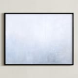"Beautiful Nature Three" - Art Print in Soft Whites by Sher Schier - Framed