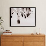 "The Full Length of Waves" - Art Print in Seagull by Matthew Koehnemann - In a Room
