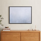 "Beautiful Nature Three" - Art Print in Soft Whites by Sher Schier - In a Room