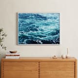 "Vortex" - Art Print in Ocean by ALICIA BOCK - In a Room