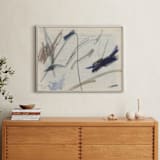 "Lines" - Art Print in Canvas by Lauren Packard - In a Room