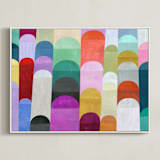 "Half Dome" - Art Print in Half Dome by melanie mikecz - Framed Canvas