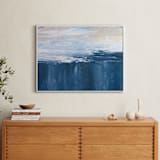 "Sweet Deluge" - Art Print in Deep Blue by Julia Contacessi - In a Room