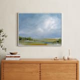"October" - Art Print in Sky by Roberta Hoiness Art - In a Room