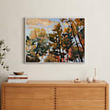"Hands High" - Art Print in Twilight by Jess Franks - In a Room