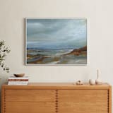 "Argyle Shore #2" - Art Print in Tide by Roberta Hoiness Art - In a Room