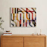 "pipes I" - Art Print in Rust by Sumak Studio - In a Room