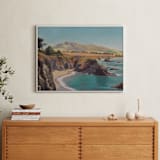 "The Wild Sonoma Coast" - Art Print in Pacific Blue by Amanda Phelps - In a Room