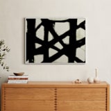 "Missed Connections" - Art Print in Black and White by Ilana Greenberg - In a Room