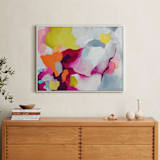 "Infusion" - Art Print in Fuchsia by Mya Bessette - In a Room