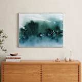 "misty forest" - Art Print in Forest by Lindsay Megahed - In a Room