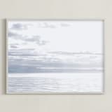 "Visionary" - Art Print in Glacial by Courtney Crane - Framed