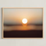 "Rise" - Art Print in Sunrise by Owl and Toad - Framed